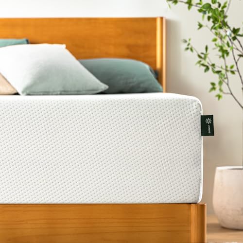 ZINUS 12 Inch Queen Green Tea Memory Foam Mattress Review: Comfort & Safety